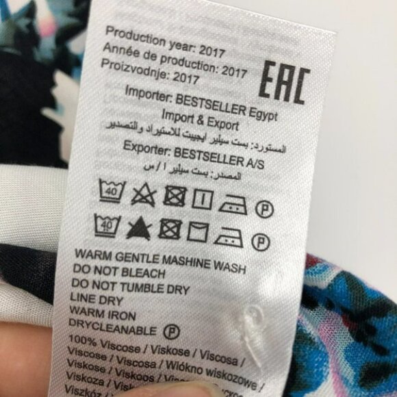 NWT Jacqueline Dr Yong white Floral fantasy Watercolor tank top 36 - Picture 10 of 13